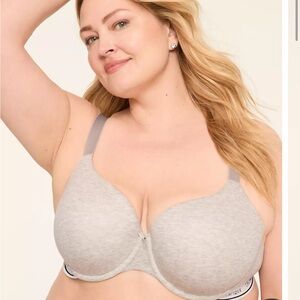Cacique Cotton Lightly Lined T-Shirt Bra, 38DD